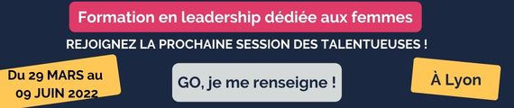 Bannière Talentueuses formations en leadership femmes